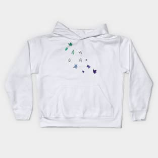 Heartstopper Leaves (Gay colours) Kids Hoodie